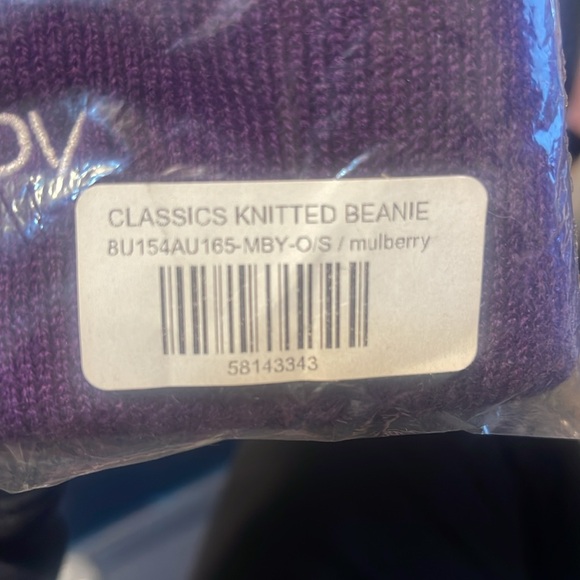 Madhappy Classic Knitted Beanie Mulberry - Picture 5 of 5